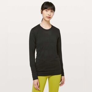 Lululemon Size 4 Breeze By Long Sleeve *lululemon
Black / Black